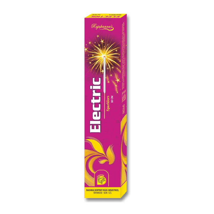 7 CM ELECTRIC SPARKLERS (10 PCS) 1 BOX