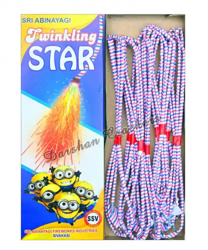 4' Deluxe Twinkling star (10 Pcs)