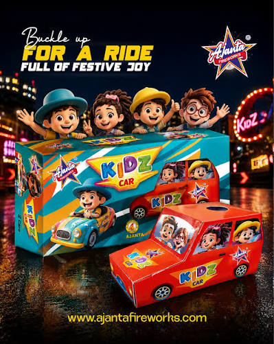 KIDS CAR CRACKLING FOUNTAIN 2PCS