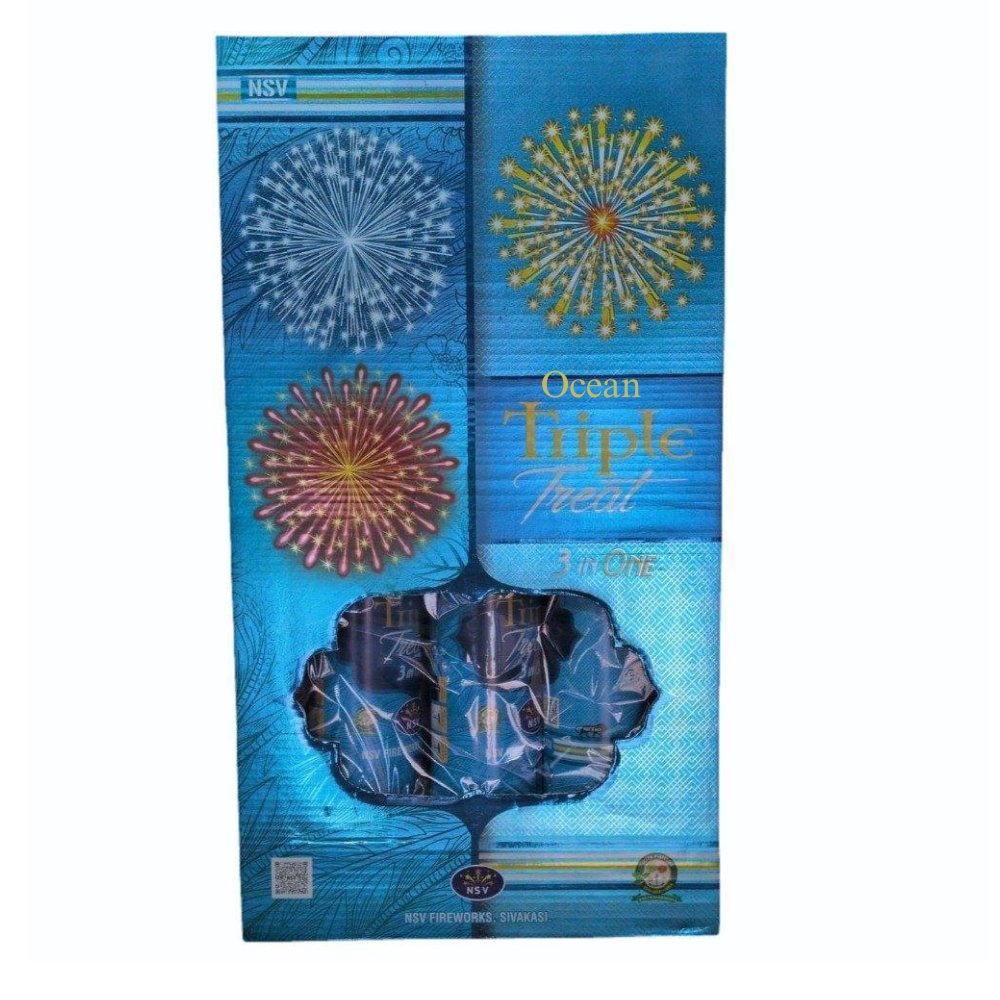 NSV 4"incf fancy 3 pcs